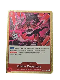 Divine Departure OP10-019 Rare ONE PIECE TCG OP10 Royal Blood ENGLISH NM/M - Image 1