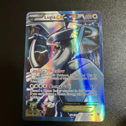 2013 Pokemon Black & White BW Plasma Storm Full Art Lugia EX Holo Foil 134/135 - Image 1
