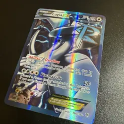 2013 Pokemon Black & White BW Plasma Storm Full Art Lugia EX Holo Foil 134/135 - Image 2