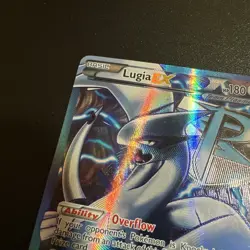 2013 Pokemon Black & White BW Plasma Storm Full Art Lugia EX Holo Foil 134/135 - Image 3