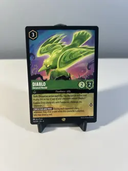 Diablo - Devoted Herald 70/204 Ursula's Return Regular Disney Lorcana W/ Bonus - Image 1