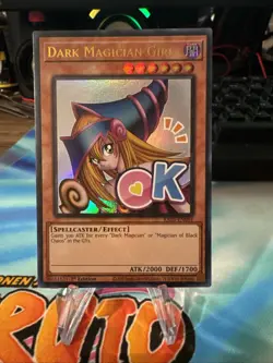 1ST EDITION DARK MAGICIAN GIRL ULTRA RARE RA05-EN084 YUGIOH CARD - Image 1