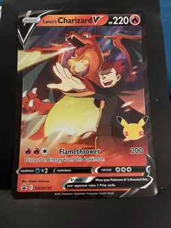 Lance's Charizard V SWSH133 Jumbo Cards Holo - Image 1