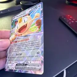 Pokemon TCG Meowth Ex 062/088 Perfect Order Card in Toploader - Image 5