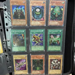 Vintage Yu-Gi-Oh! TCG by Konami Mixed Card Lot of 162 including 8 Holos - Image 1