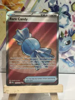 Pokemon TCG Mega Evolution Trainer Holo Card 175/132 Rare Candy Ultra Rare - Image 1