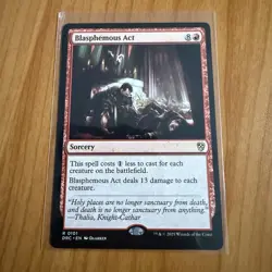 Blasphemous Act - N/M - Aetherdrift - Magic The Gathering MTG - Image 1