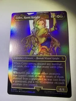 Celes, Rune Knight (Borderless) Commander: Final Fantasy Foil (M 0201) - Image 1