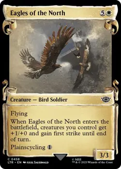 MTG - Eagles of the North - Silver Foil - Lord of the Rings Magic the Gathering - Image 1