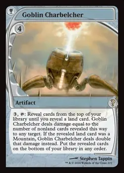 MTG - Goblin Charbelcher - Future Sight Frame - MB2 - Magic the Gathering - Image 1