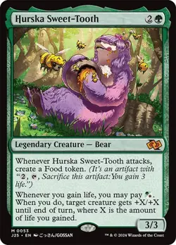 MTG - Hurska Sweet-Tooth - Foundations Jumpstart - Magic the Gathering - Image 1