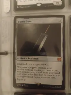 Buster Sword (Borderless) Final Fantasy Regular - Image 1