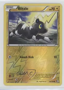Blitzle Reverse Foil Pokemon Black & White Boundaries Crossed #56 - Image 1