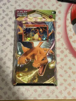 New Pokemon TCG: Sword & Shield 4 Vivid Voltage Theme Deck Pack Charizard 820650807572 - Image 1