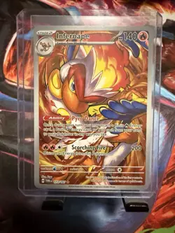 Pokemon Infernape Illustration Rare 173/167 Twilight Masquerade - Image 1