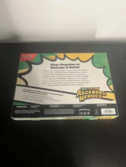 Pokemon TCG: Mega Evolution Ascended Heroes Mega Meganium Ex Box - Sealed - Image 2