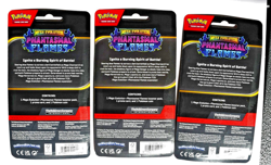 Lot (3) Pokemon TCG Phantasmal Flames Blister Packs w/ Promo & Coin New & Sealed - Image 2