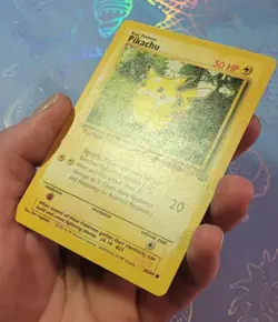 1999 Pikachu 60/64 Common Jungle Pokemon Unlimited Near Mint - Image 3