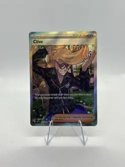 Clive - 227/091 SV: Paldean Fates NM Full Art English 8476 Holo - Image 1