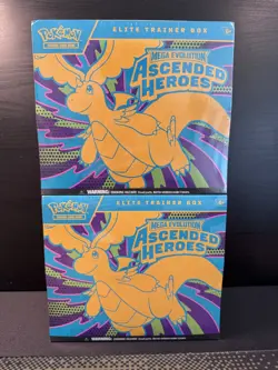 2x Pokemon TCG Mega Evolution Ascended Heroes ETB Factory Sealed (Brand New!) - Image 2