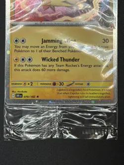 Team Rocket’s Zapdos 070/182 GameStop Promo Destined Rivals SEALED Pokemon - NM - Image 2