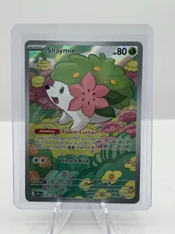 2025 Pokemon DRI EN Destined Rivals #185 Shaymin Illustration Rare - Image 1