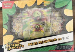 Pokemon TCG Ascended Heroes Mega Meganium & Emboar Ex Box New & Sealed - Image 2
