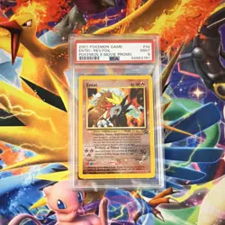 Pokemon 2001 Entei 34 Pokemon 3 Movie Promo Reverse Holo PSA 9 - Image 1