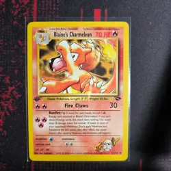 Blaine's Charmeleon - 31/132 - Gym Challenge - 1st Edition - Pokemon TCG - NM - Image 1