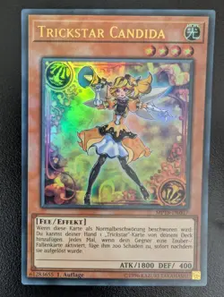 Trickstar Candina MP18-DE037 Ultra Rare DE NM YUGIOH - Image 1