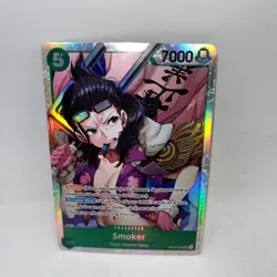 Smoker (030) OP10-030 Super Rare Royal Blood One Piece Foil Near Mint - Image 1