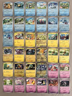 Pokemon S&V Obsidian Flames-Partially Complete Set-163 Cards-C,UC,R,Holo,RH,UR - Image 3