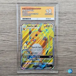 Raichu GX SM90 Black Star Promo ACE Grade 10 Pokemon Trading Card - Image 1
