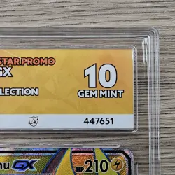 Raichu GX SM90 Black Star Promo ACE Grade 10 Pokemon Trading Card - Image 5