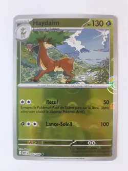 Carte Pokemon Haydaim 007/086 Pokeball - EV10.5 Flamme Blanche WHT FR - NEUF NM - Image 1