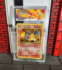 Pokemon Card Graded - Classic Charizard Holo #003 2023 - 2023 Ho-Oh Deck 9 Mint - Image 1