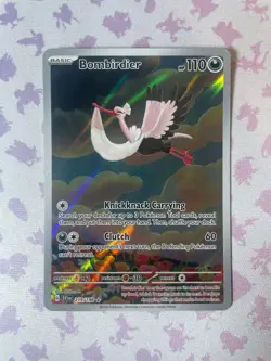 Bombirdier - 219/198 - Scarlet & Violet Base - Pokemon TCG Card NM Illustration - Image 2