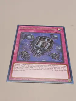 Yugioh! Eradicator Epidemic Virus - WISU-EN059 - Rare - 1st Edition Near Mint - Image 1