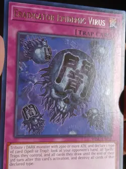 Yugioh! Eradicator Epidemic Virus - WISU-EN059 - Rare - 1st Edition Near Mint - Image 3