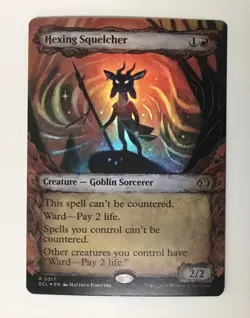 Hexing Squelcher (Showcase) Lorwyn Eclipsed Foil - Image 1