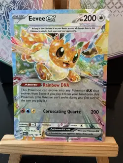 Pokemon Card - Eevee Ex 075/131 - Prismatic Evolutions - Image 1