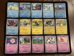 Pokemon Perfect Order Complete Common, Uncommon & Holo Rare 79 Card Set - Image 3