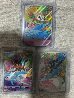 Pokemon 2026 First Partner Illustration Collection Series 1 Promo Full Set - Image 4