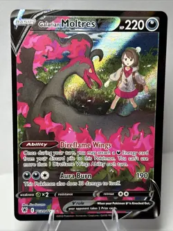 Pokemon TCG Galarian Moltres V TG20/TG30 Astral Radiance Trainer Gallery UR - Image 1