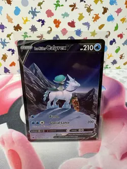Ice Rider Calyrex V TG14/TG30 Holo Astral Radiance Trainer Gallery Pokemon NM - Image 1