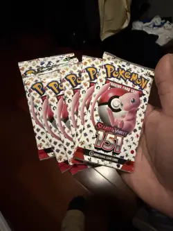 🔥🔥 6x Pokemon Scarlet & Violet 151 Booster Pack Sealed (English) 🔥🔥 - Image 1