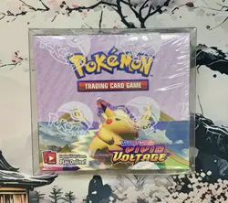 Pokemon TCG Sword & Shield Vivid Voltage Booster Box New Factory Sealed - Image 1