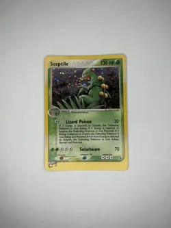 2003 Pokemon Sceptile EX Ruby & Sapphire Holo Rare #11/109 MP - Image 1