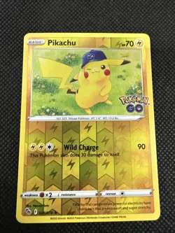 Pokemon TCG: Pikachu Rare Reverse Holo - Pokemon GO - 028/078 - Image 1