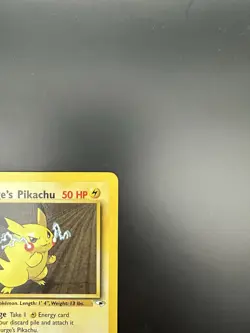 Lt. Surge's Pikachu 081/132 Vintage Pokemon 1999-2000 Gym Heroes - NM - Image 5